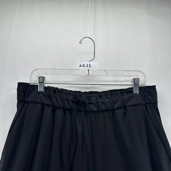 Hilary Radley Pants Women L Drawstring Pull On Elastic Waistband High Rise Black - Picture 11 of 11